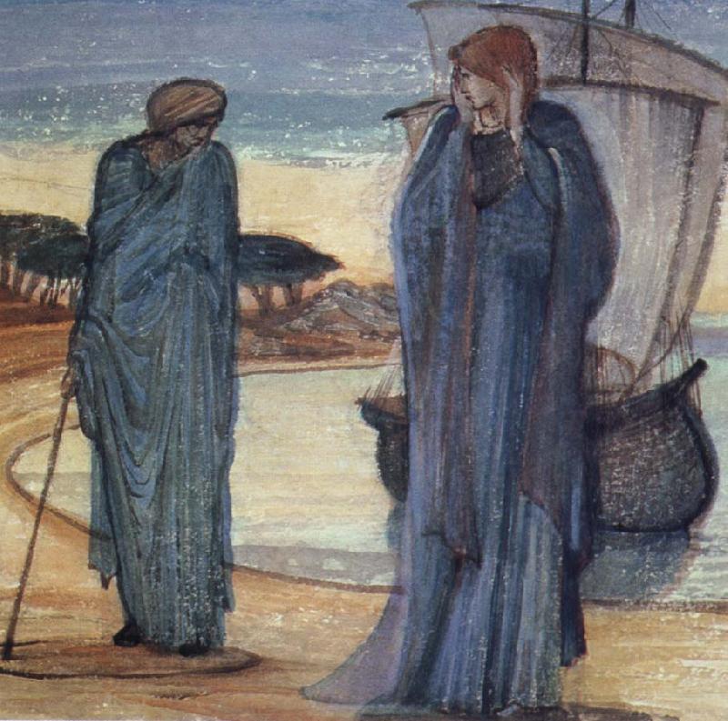 Sir Edward Coley Burne-Jones The Magic Circle Sweden oil painting art